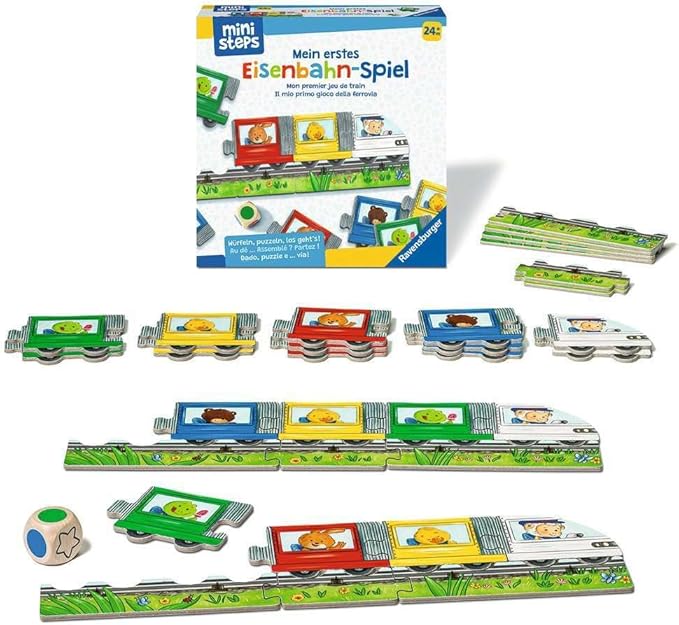💥德國直送 - Ravensburger My First Railway 幼兒火車遊戲 💥