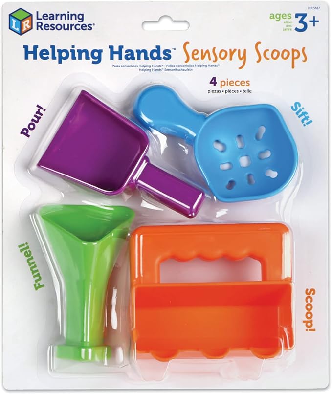 💥美國直送- Learning Resources Helping Hands Sensory Scoops 感官遊戲小工具💥