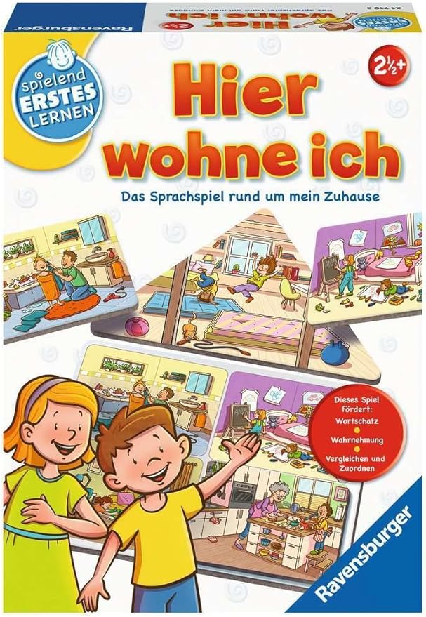 💥德國直送-Ravensburger "Where I live" Lotto 「我的家」益智遊戲💥