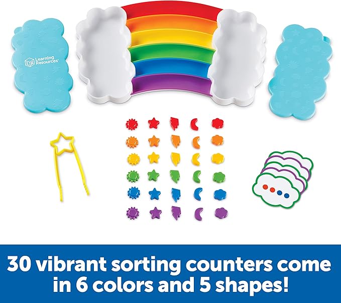 ๐ฅ็พๅ็ด้- Learning Resources Rainbow Sorting Set ๅฝฉ่นๅ้กๆๆ๐ฅ