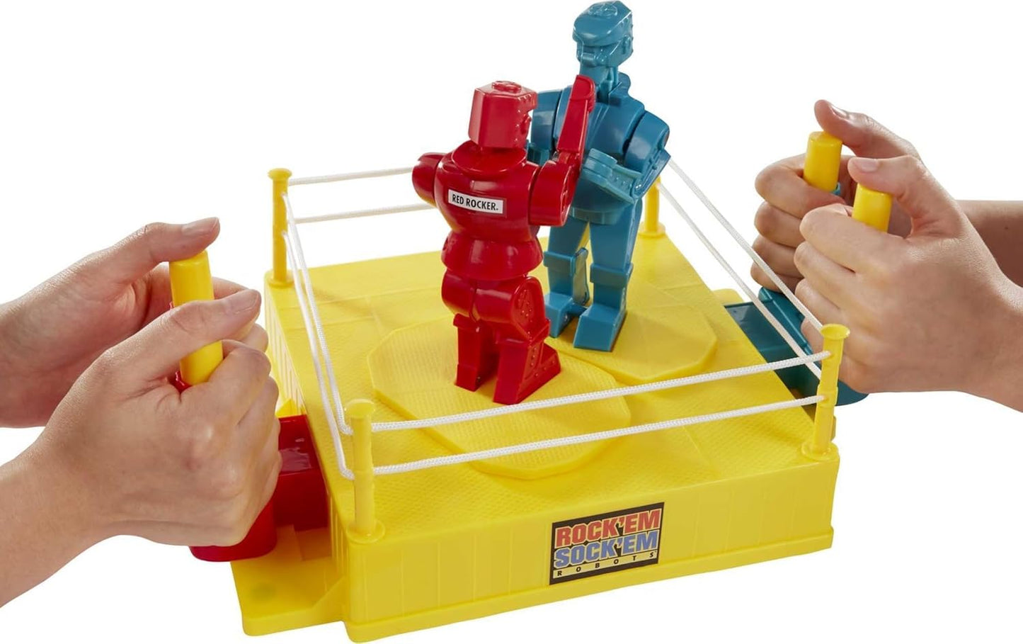🥊美國直送- Mattel Games Rock 'Em Sock 'Em Robots Kids Game 拳擊機器人大戰🥊