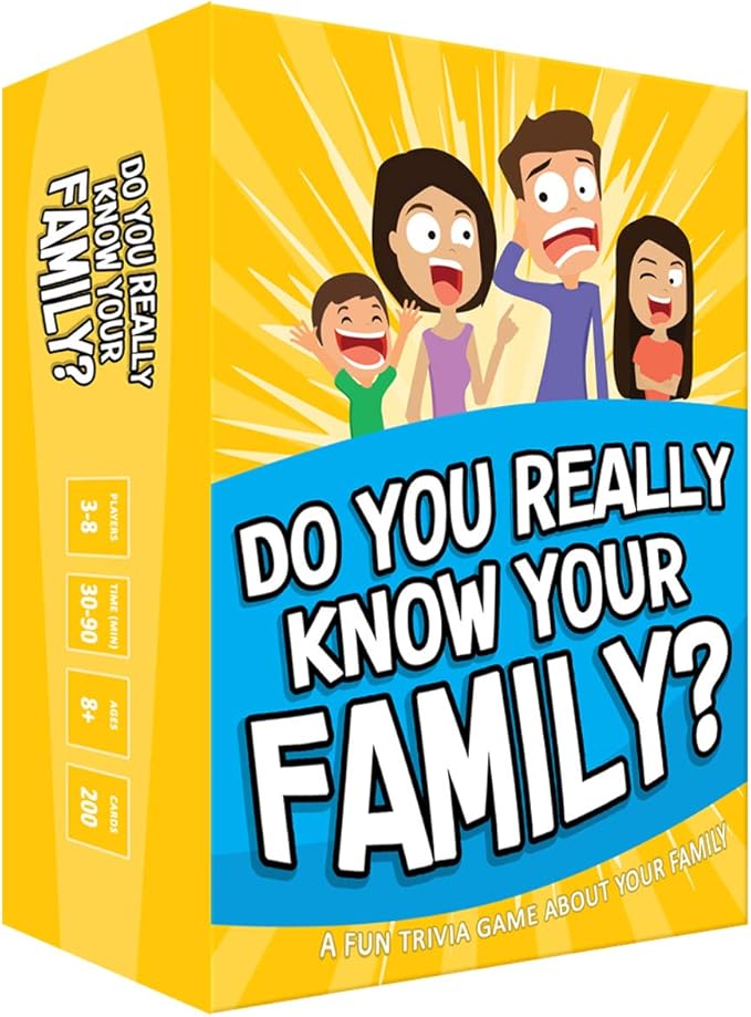💥美國直送得獎產品 Do You Really Know Your Family? 必買親子遊戲💥