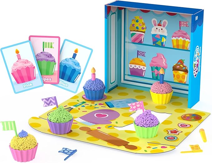 💥美國直送- Playfoam Cupcake Cafe Set 杯子蛋糕店遊戲💥