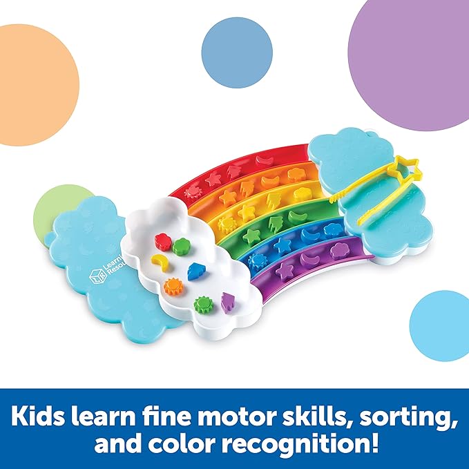 ๐ฅ็พๅ็ด้- Learning Resources Rainbow Sorting Set ๅฝฉ่นๅ้กๆๆ๐ฅ