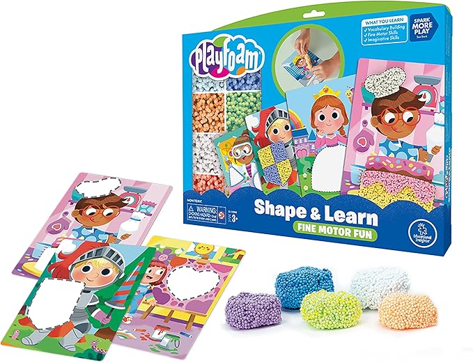 💥美國直送- Educational Insights Playfoam Shape & Learn 多感官形狀學習💥