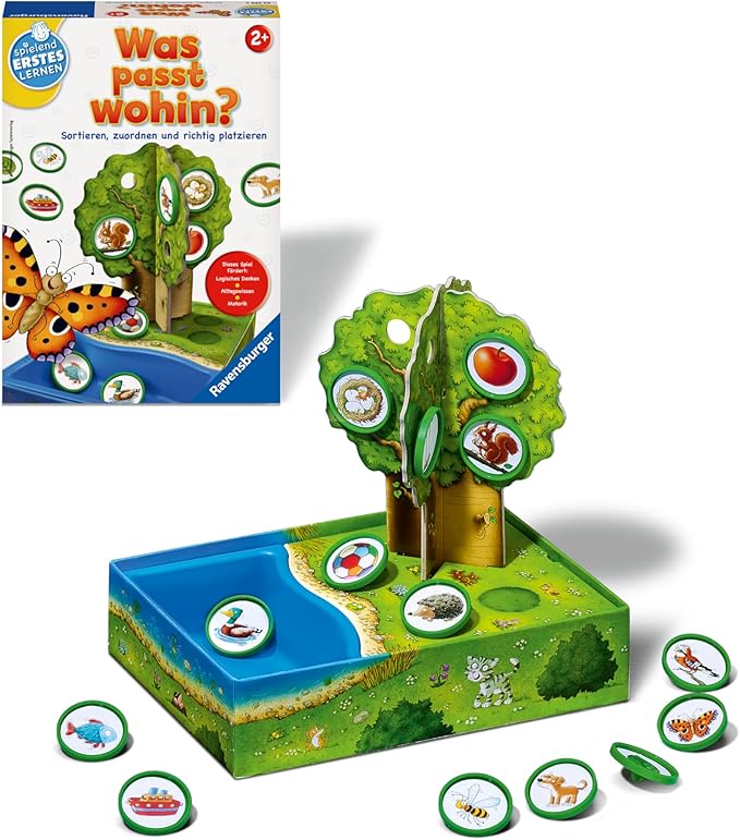 💥德國直送-Ravensburger What Fits Where 關係配對遊戲💥