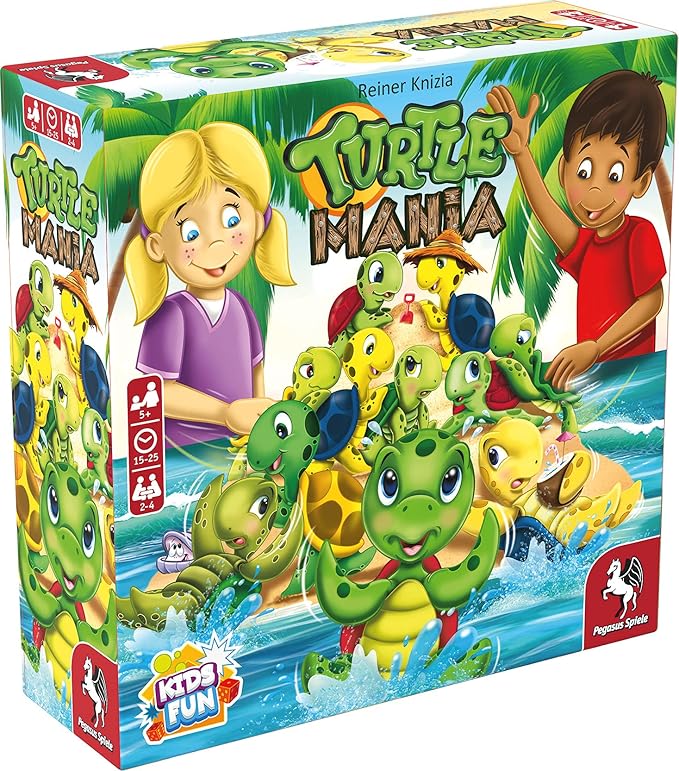 💥美國直送 - Turtle Mania 烏龜跌落水遊戲💥