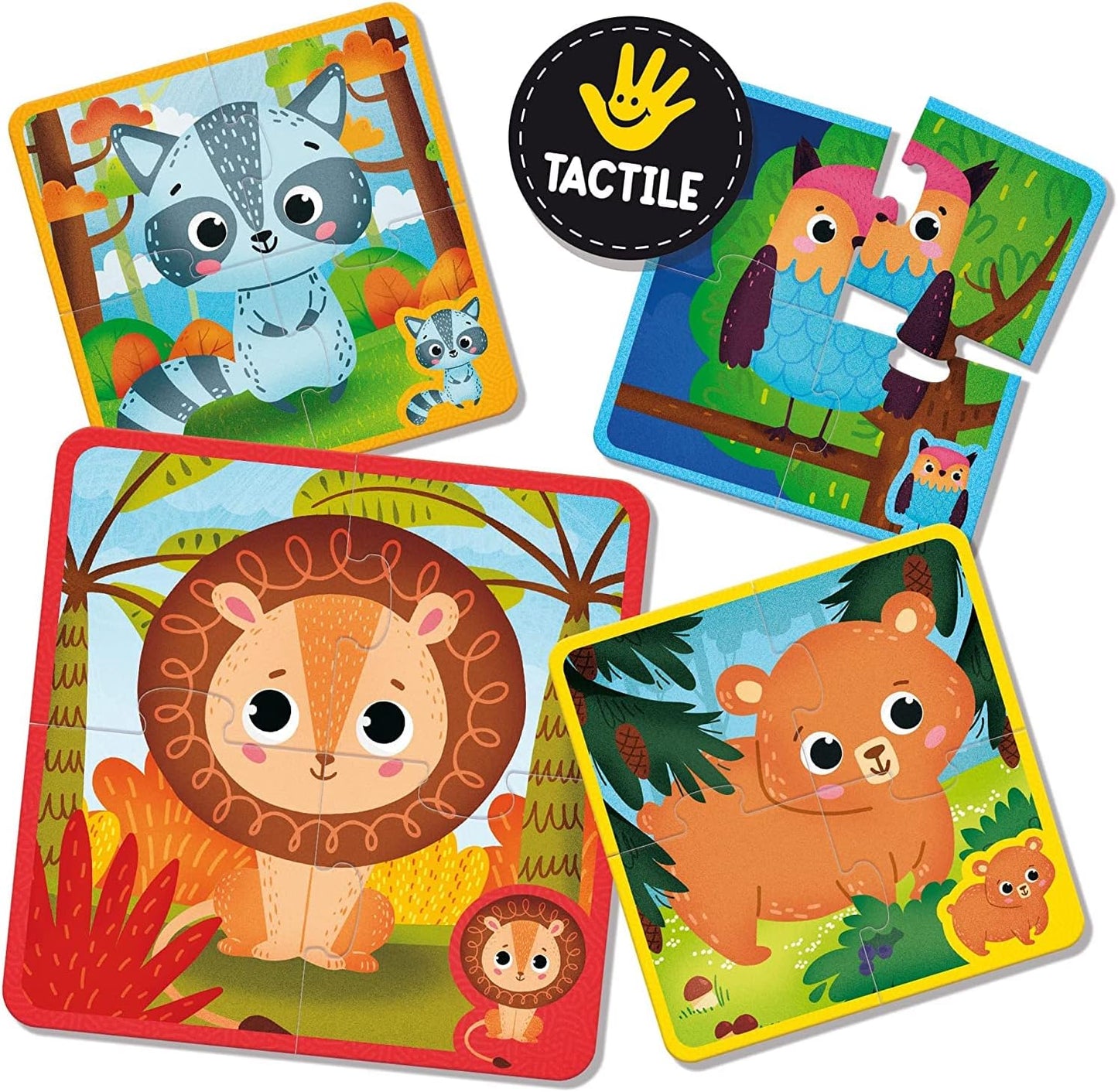 👶意大利直送- Lisciani Giochi Montessori Baby Touch puzzle 蒙特梭利觸感拼圖👶