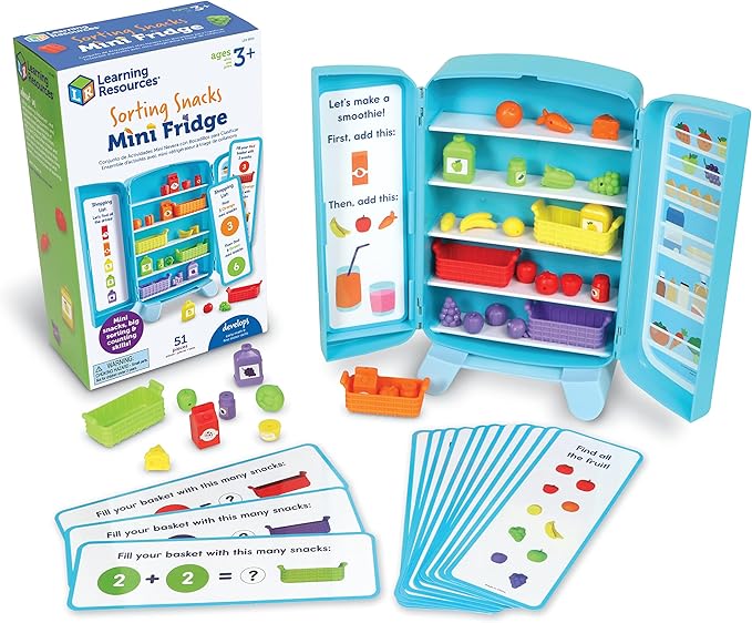 ๐ฅ็พๅ็ด้- Learning Resources Sorting Snacks Mini Fridge ้ชๆซๅ้ก้ๆฒ๐ฅ