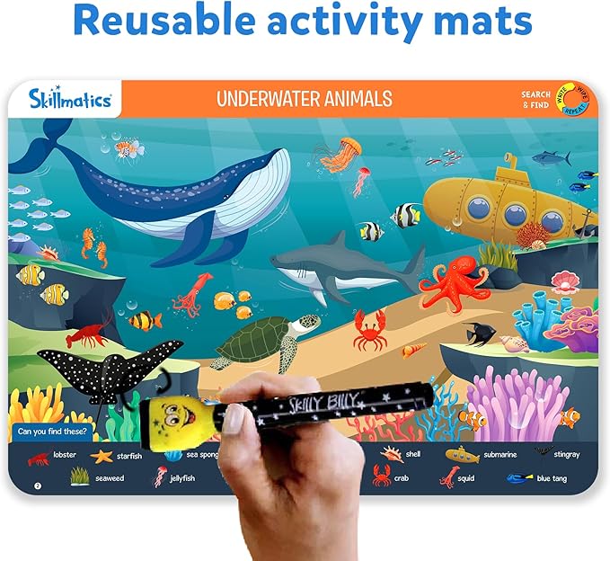 ๐ฅ็พๅ็ด้-Skillmatics Search and Find Animals ๅ็ฉๆพๆพ็้ๆฒ๐ฅ