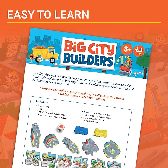 ๐ฅ็พๅ็ด้- Ravensburger Big City Builders ๅๅธ้่ฒจ้ๆฒ๐ฅ