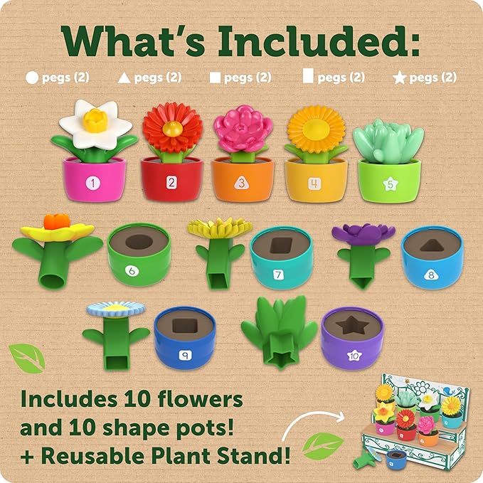 ๐ฅ็พๅ็ด้ - Learning Resources Shape & Color Garden ๅฐ่ฑๅ้
ๅฐ้ๆฒ๐ฅ