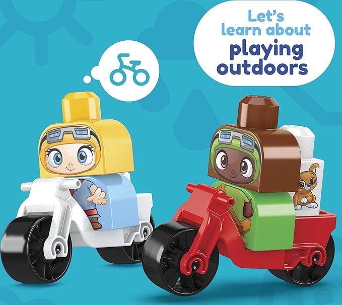 💥聯承系列- Mega Bloks+ Fisher Price Green Town 綠色城市 build & learn Eco House (92 pieces)💥