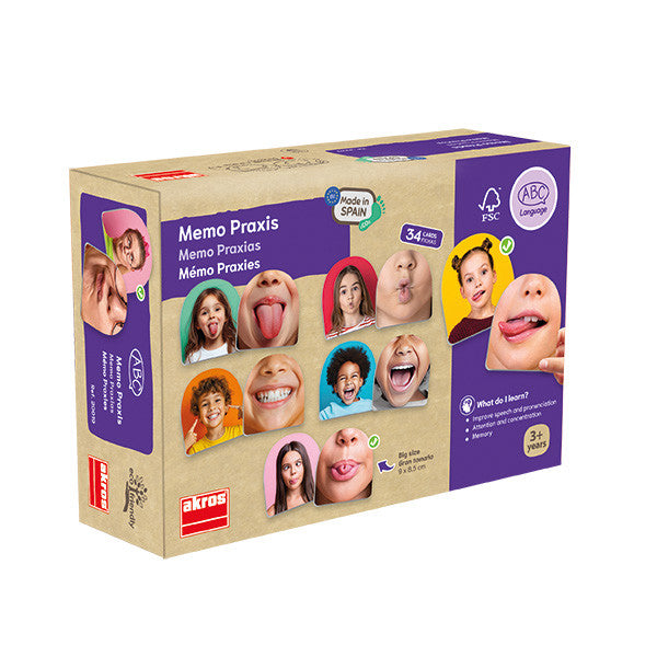 💥西班牙直送- Akros Memo-Paxias 口肌活動記憶圖卡💥