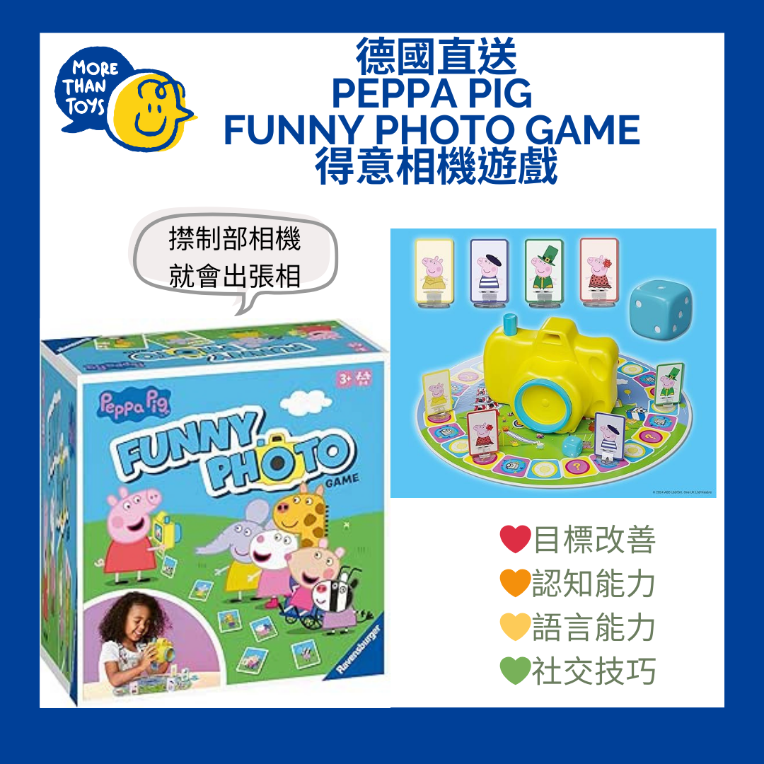 💥德國直送- Peppa Pig Funny Photo Game 得意相機遊戲💥