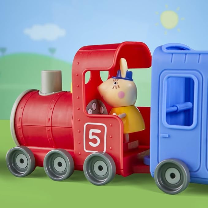 清貨-<美國直送> Peppa Pig Miss Rabbit's Train (原廠環保包裝)