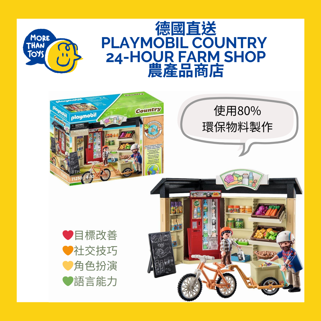 💥德國直送 Playmobil Country 24-hour farm shop 農產品商店💥