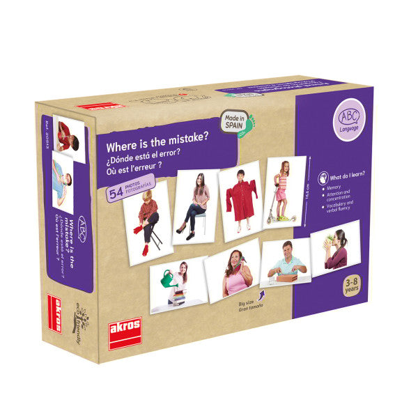 💥西班牙直送- Akros Where is the Mistake 齊來找錯處💥