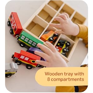 🚂美國直送- Melissa & Doug 木製磁性火車 - 8件套裝🚂