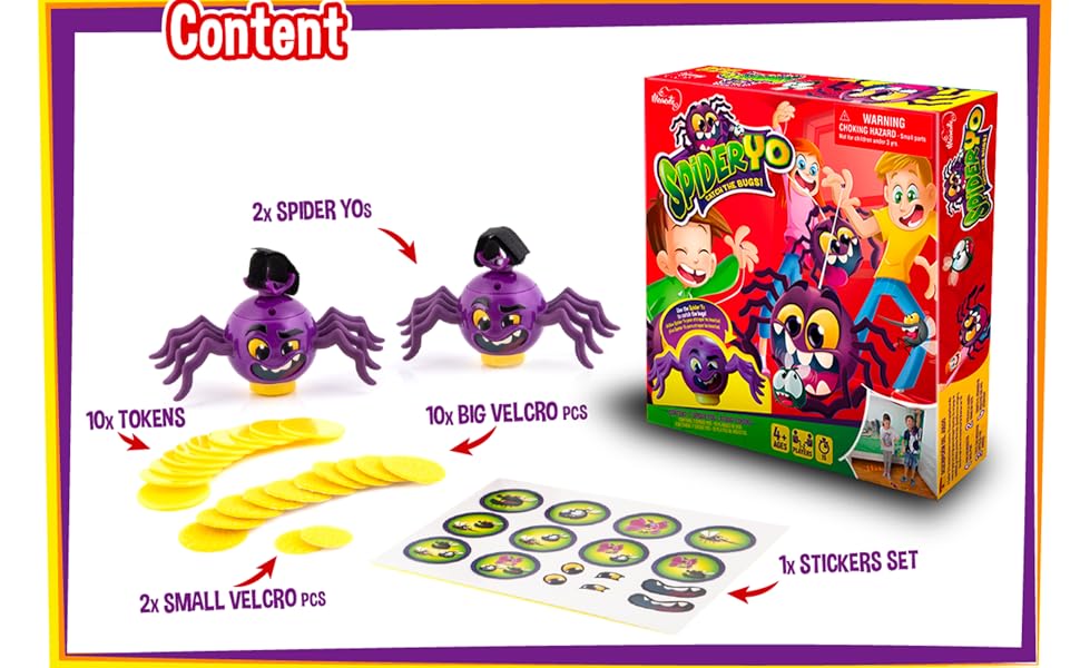 💥美國直送 - Spider YO Game  小蜘蛛搖搖遊戲💥