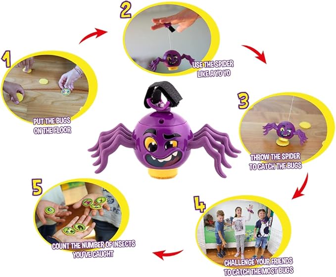 💥美國直送 - Spider YO Game  小蜘蛛搖搖遊戲💥