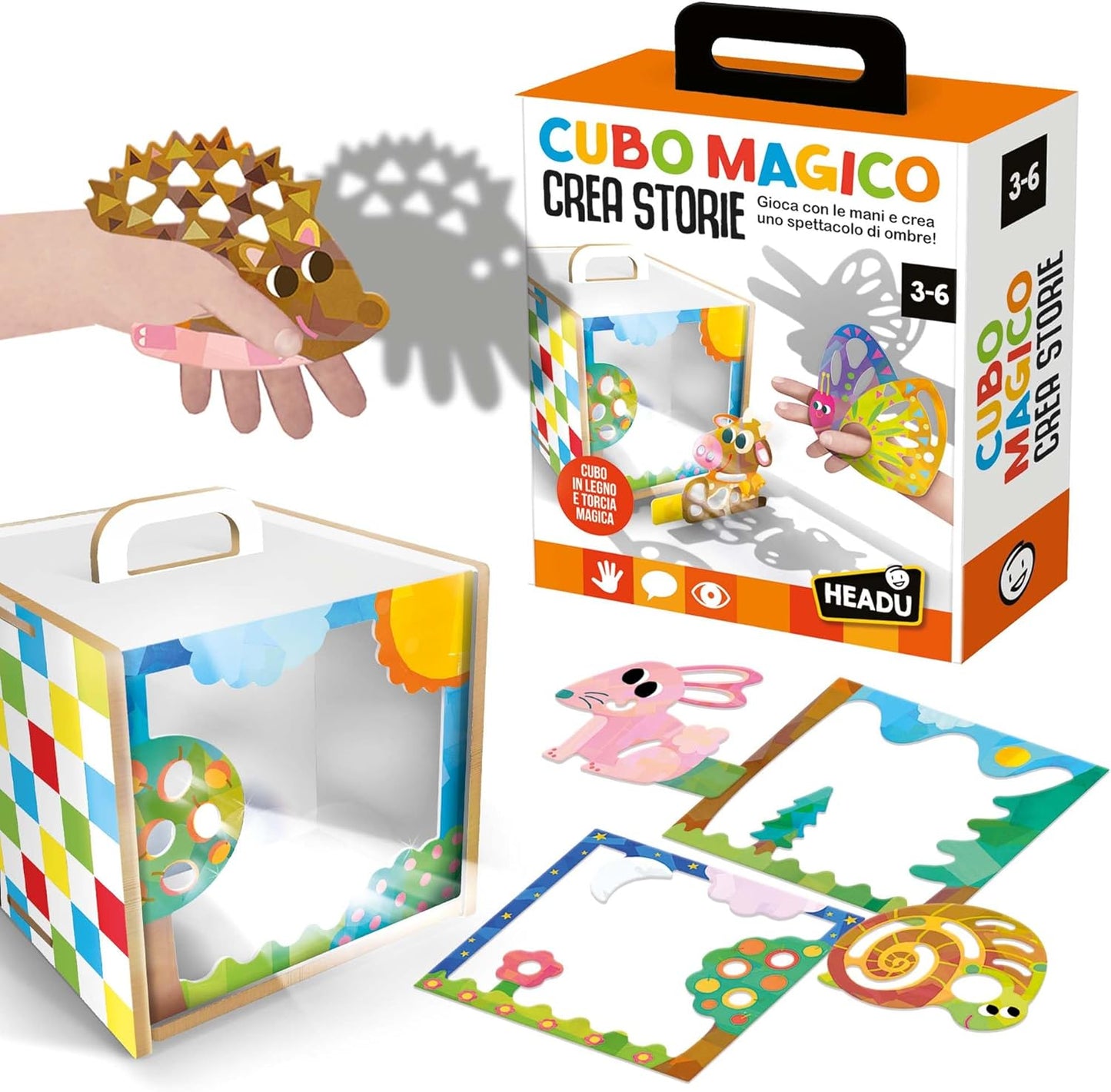 🌟 意大利直送 -HEADU Magic Cube Create Stories 魔法故事投影箱🌟