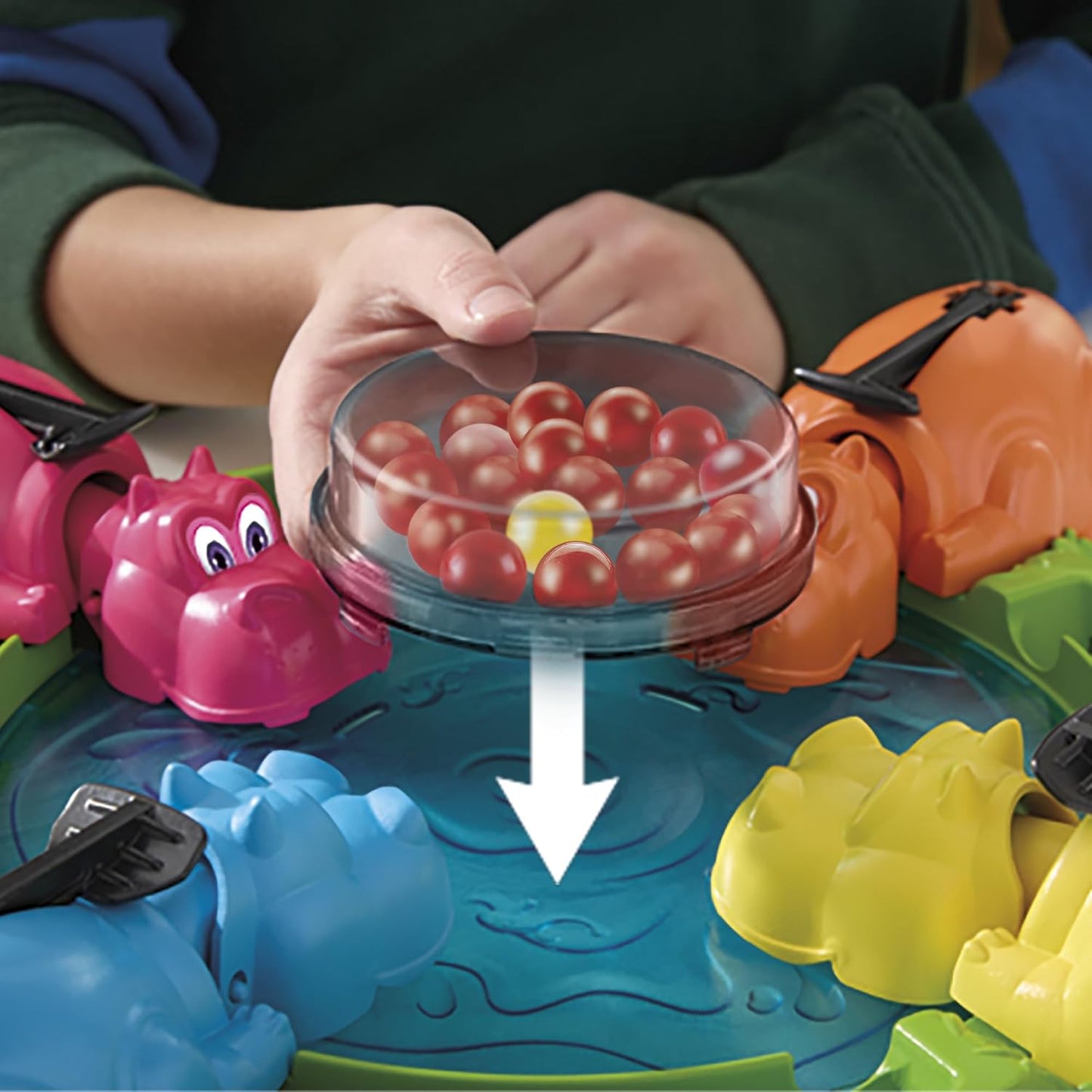 🦛美國直送-Hasbro Hungry Hippos 貪吃河馬經典遊戲🦛