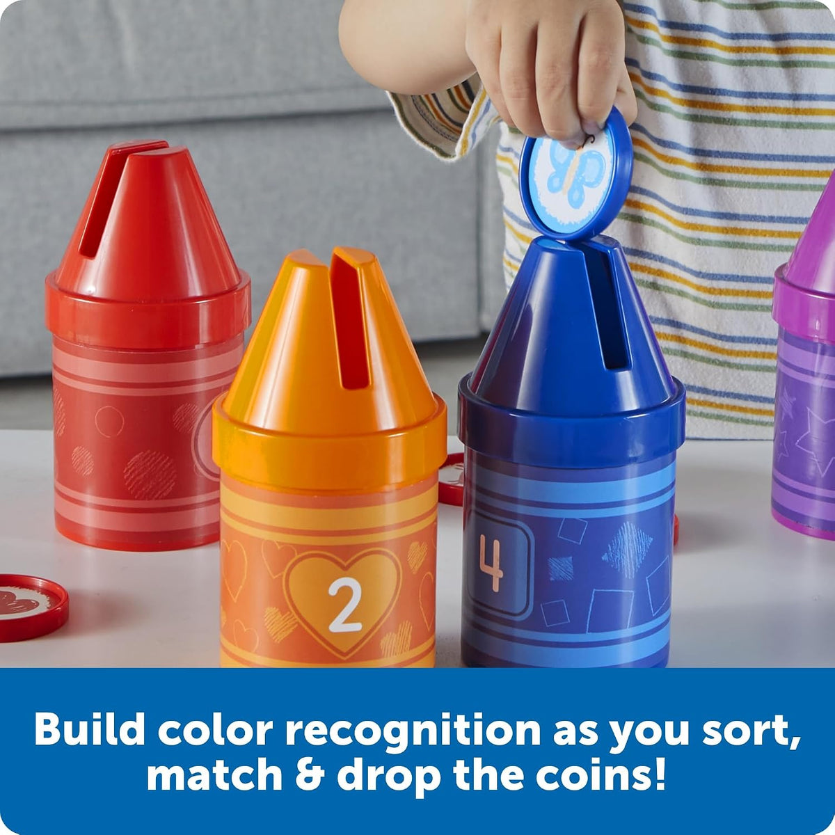 🖍️美國直送 - Learning Resources Counting Crayons 數數蠟筆 🖍️