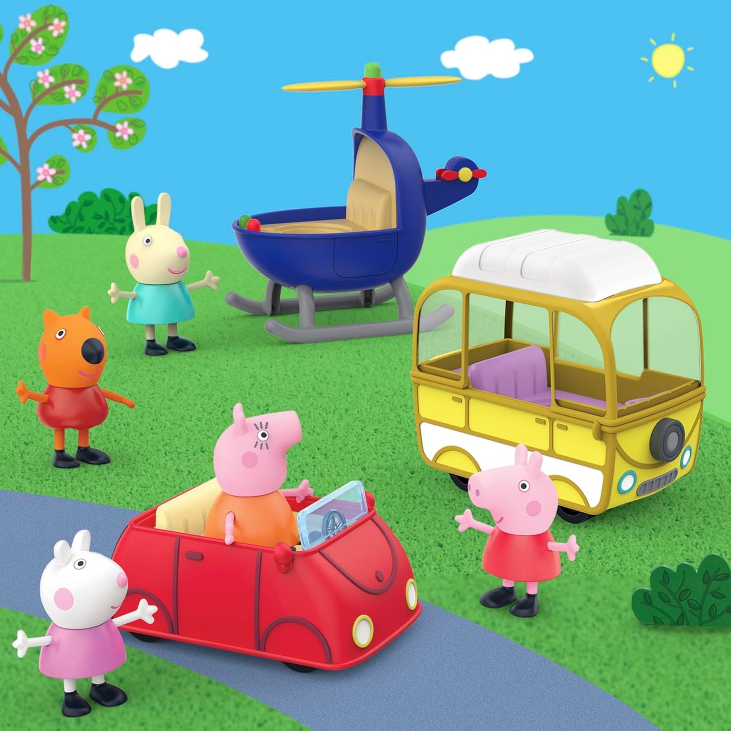 🐷 美國直送- Peppa Pig 小小交通工具套裝🐷