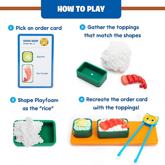 💥美國直送- Educational Insights Playfoam® Sushi Shop 壽司店💥
