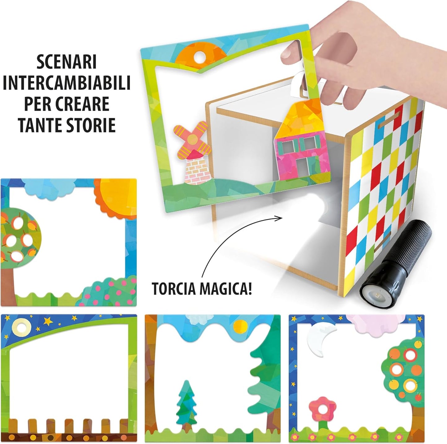 🌟 意大利直送 -HEADU Magic Cube Create Stories 魔法故事投影箱🌟