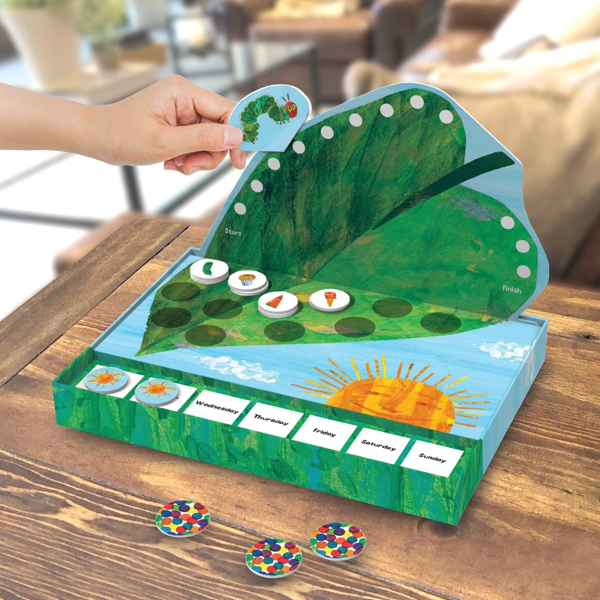 🐛美國直送- The Very Hungry Caterpillar  Snack Match Game 零食記憶合作遊戲🐛