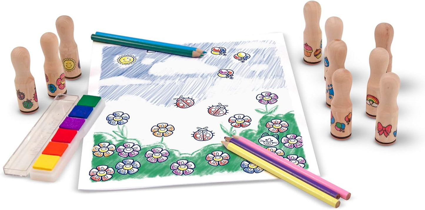 💥美國直送-Melissa & Doug Happy Handle Stamp Set 開心手柄印章套裝💥