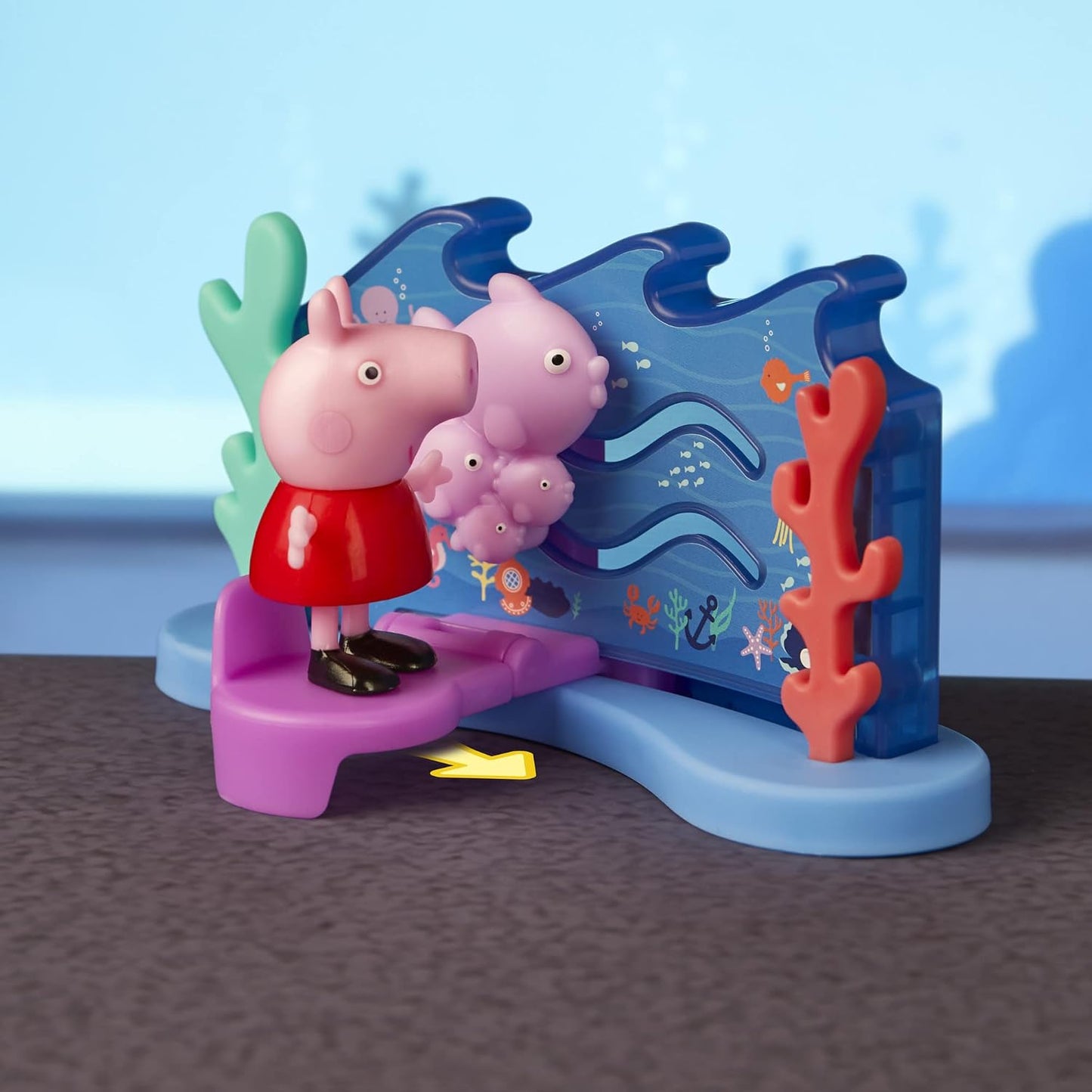 🐷 (絕版) 美國直送- Peppa Pig Aquarium 水族館(原裝環保紙盒包裝)🐷