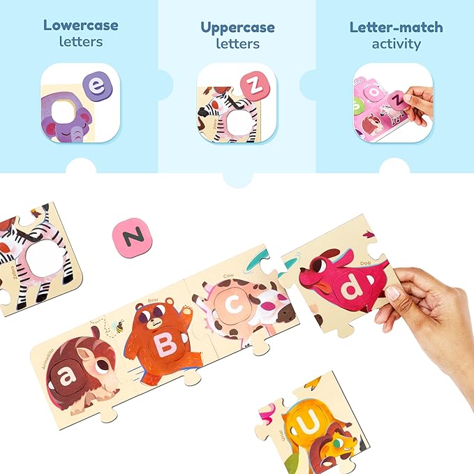 💥美國直送- LoveDabble Learn ABC with Animals 字母學習教材套💥