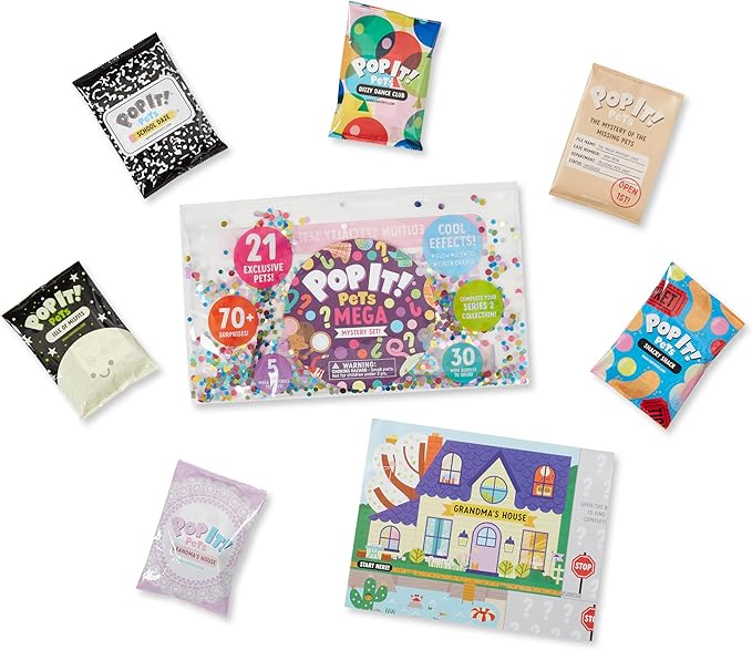 💥美國直送 - Pop It! Pets The MEGA Pack 盲袋舒壓玩具組合💥