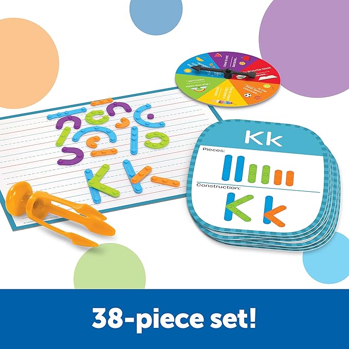💥美國直送- Learning Resources Kindergarten Writing 字母拼寫教材套💥
