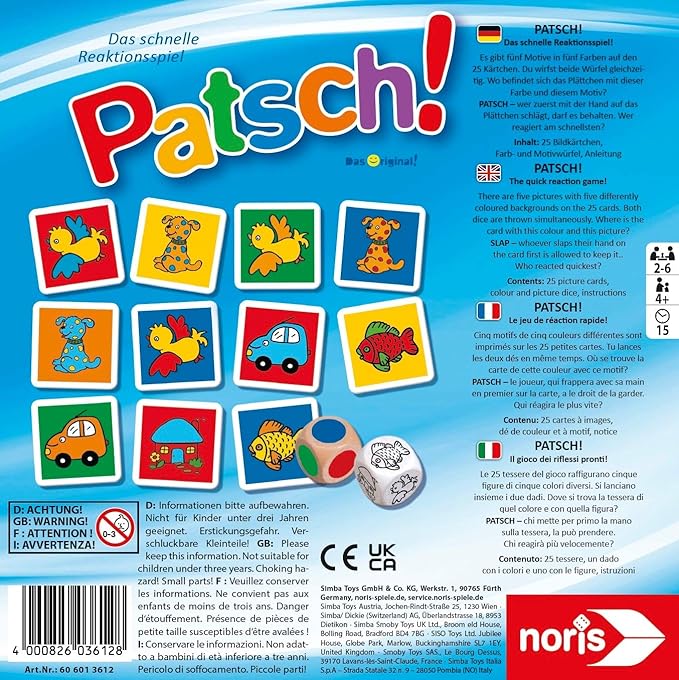 💥德國直送-Patsch the fast reaction game 考反應遊戲💥