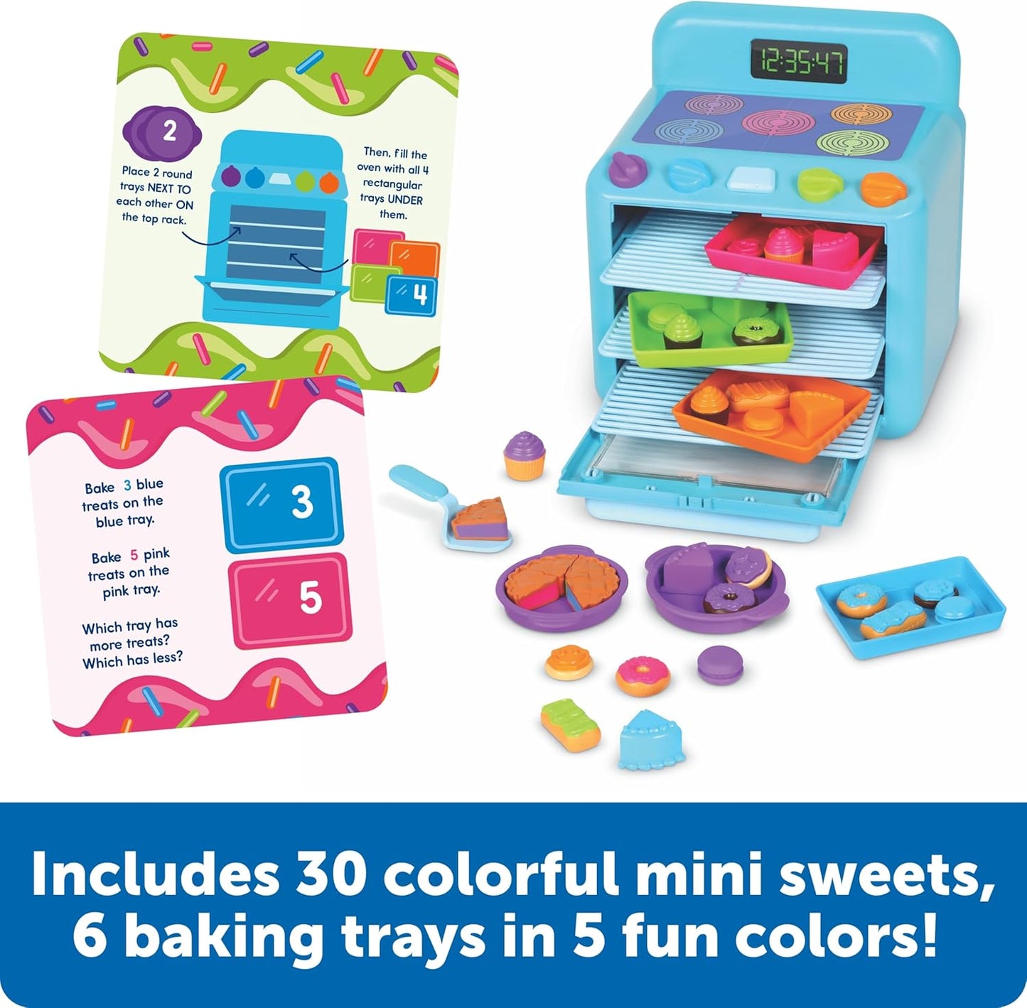 🍰美國直送-  Learning Resources Sorting Sweets Mini Oven 迷你甜品分類焗爐🍰