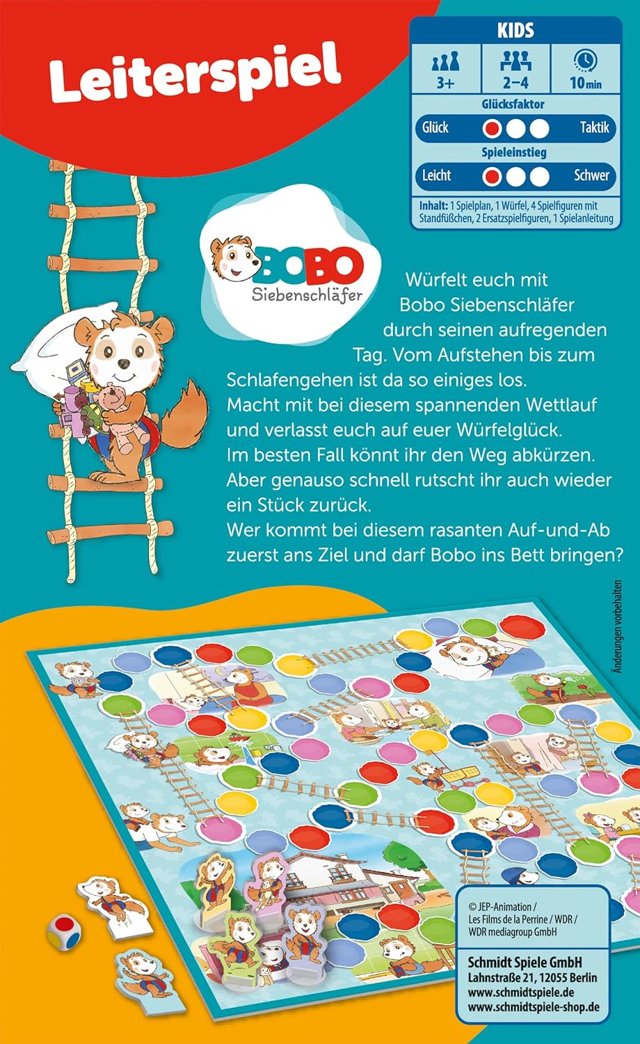 🐭【德國直送】Schmidt Spiele 小睡鼠Bobo 簡易行棋遊戲🐭