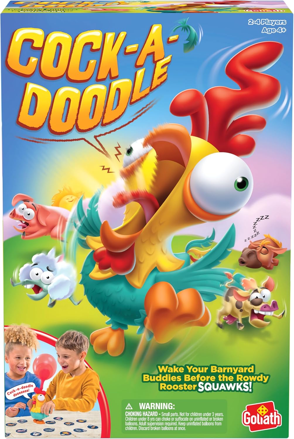 🐓 美國直送- Goliath Cock-A-Doodle 公雞喔喔啼遊戲 🐓