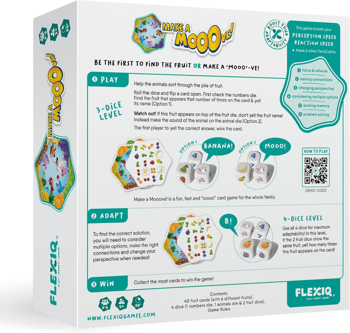 💥美國直送- Make a Mooove Fast-Thinking Match Game 邏輯反應遊戲💥