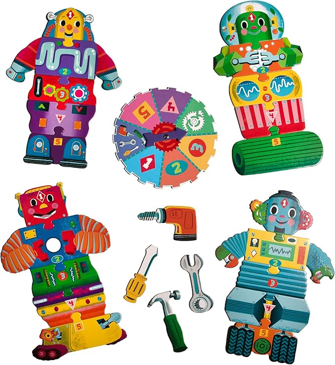 💥得獎環保物料遊戲- eeBoo: Build a Robot  創意遊戲💥