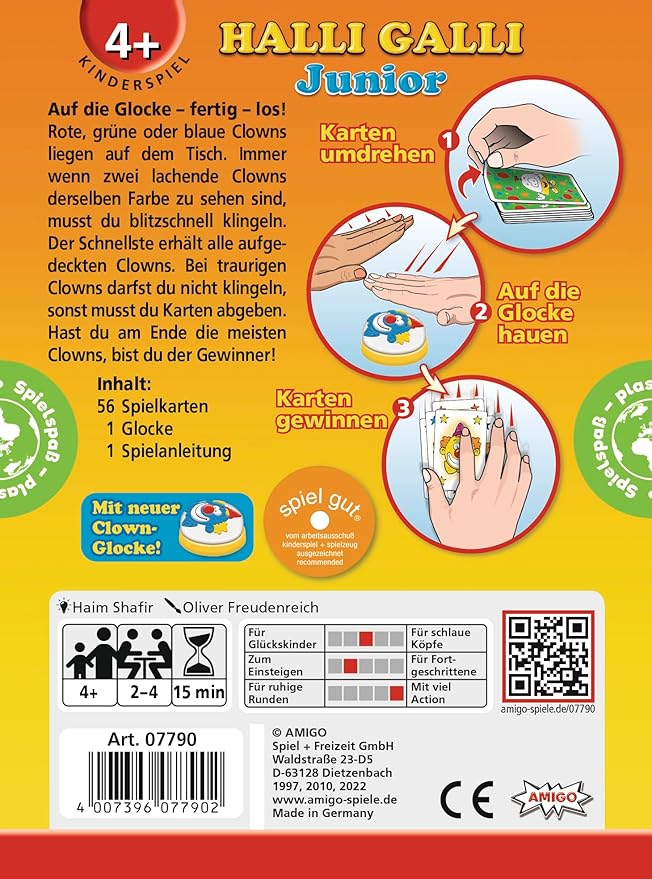 💥德國直送- Amigo Halli Galli Game 小丑找相同遊戲💥