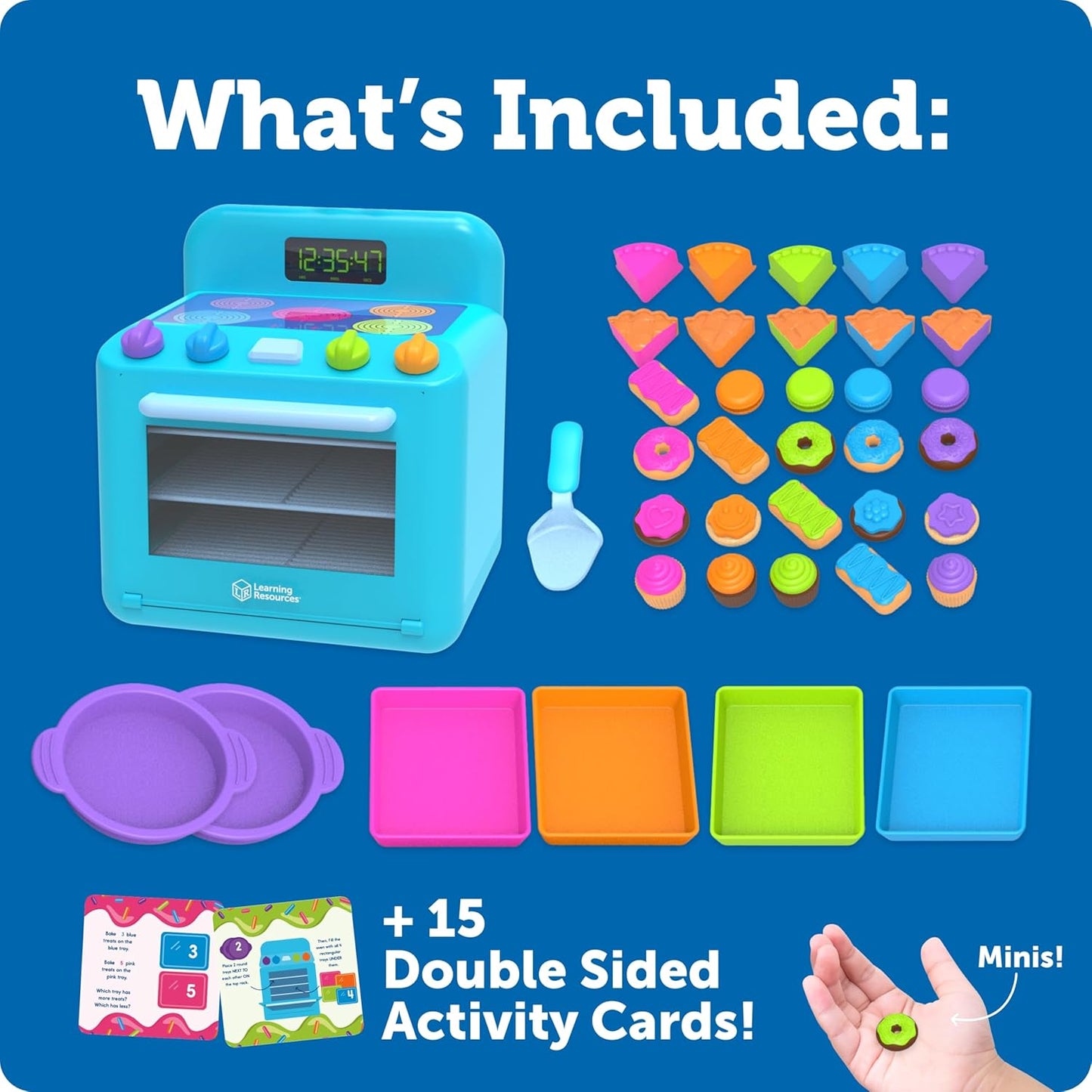 🍰美國直送-  Learning Resources Sorting Sweets Mini Oven 迷你甜品分類焗爐🍰