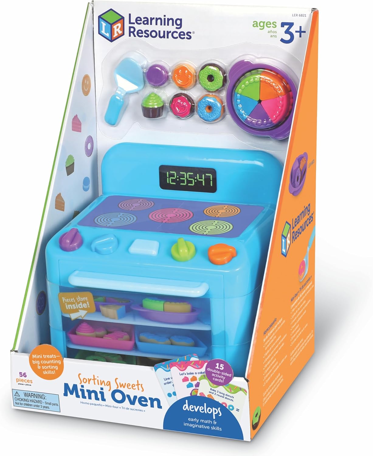 🍰美國直送-  Learning Resources Sorting Sweets Mini Oven 迷你甜品分類焗爐🍰