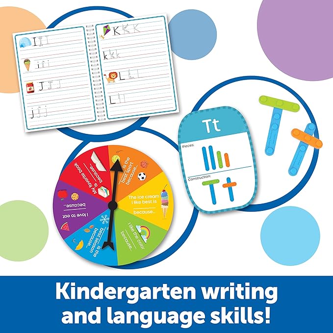 💥美國直送- Learning Resources Kindergarten Writing 字母拼寫教材套💥