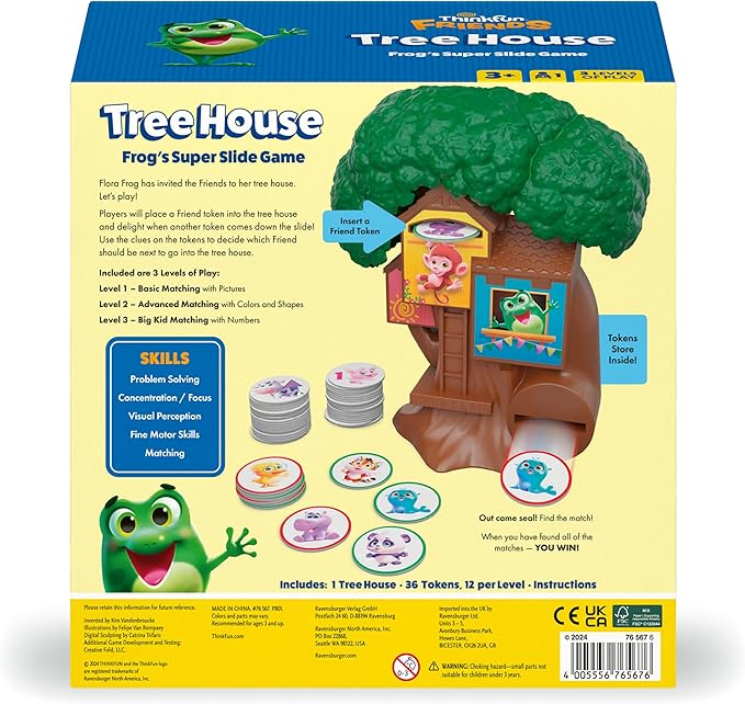 💥美國直送 - ThinkFun Tree House Matching Game  動物配對遊戲💥