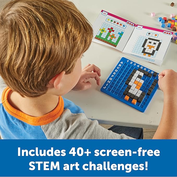 💥美國直送- Learning Resources STEM Explorers Pixel Art 拼砌小方塊💥