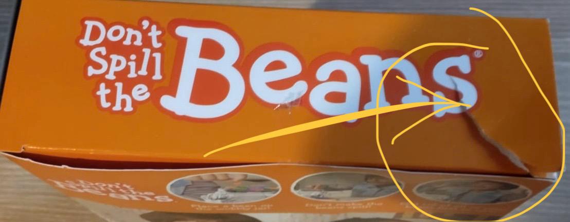 只得一件😱 包裝破損🤓自用之選 - Hasbro Don't Spill the Beans 考平衡擺豆豆遊戲